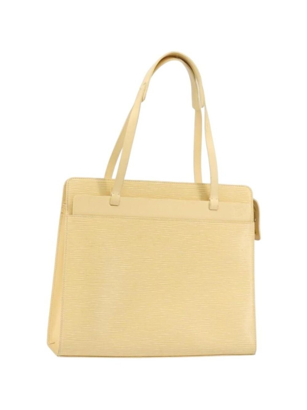 LOUIS VUITTON Epi Croisette PM Tote Bag Vanilla M5249A
